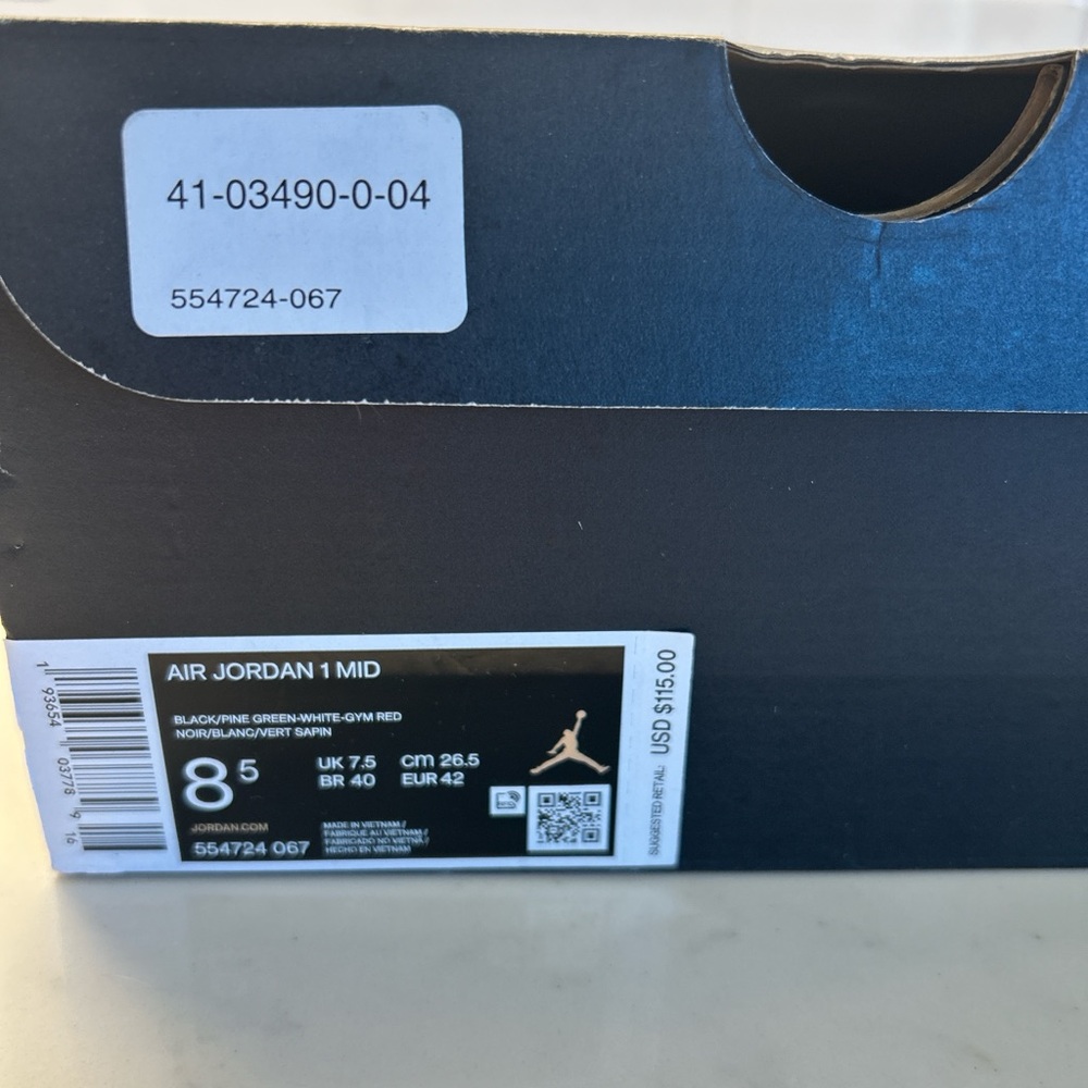 Air Jordan Sneakers in Black